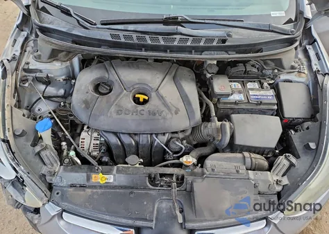 2016 Hyundai Elantra Se из США, поврежденный, VIN 5NPDH4AE0GH719354